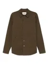 Palto' Gilberto Overshirt In Brown
