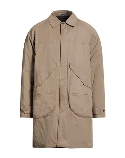 Paltò Guardaroba Man Coat Military Green Size 40 Cotton, Polyester, Polyamide, Nylon In Brown