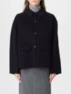 Paltò Jacket  Woman Color Navy In Blue