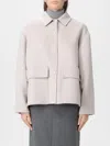 Paltò Jacket  Woman Color White In Neutral