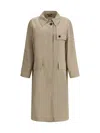 Paltò Marta Trench Coat In Beige