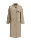 Paltò Marta Trench Coat In Beige