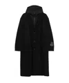 Palto' Long-sleeved Coat In Black