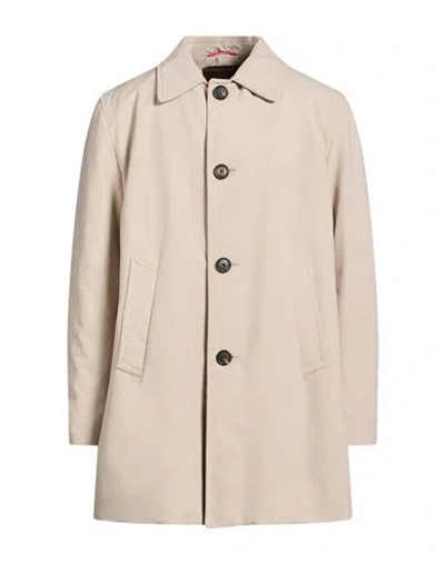 Paltò Man Coat Beige Size 44 Polyester, Polyamide In Neutral