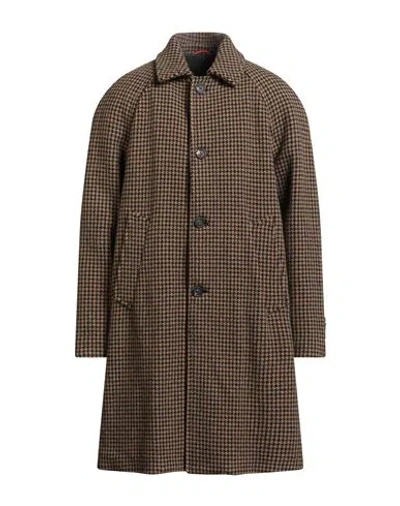 Paltò Man Coat Beige Size 44 Virgin Wool, Wool, Polyester, Cashmere In Sand