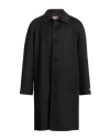 Paltò Man Coat Black Size 40 Wool, Nylon In Black
