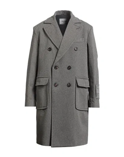 Paltò Man Coat Black Size 40 Wool, Polyamide