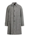 Paltò Man Coat Black Size 44 Virgin Wool In Black