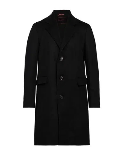 Paltò Man Coat Black Size 40 Wool, Polyamide, Polyester, Nylon, Cashmere