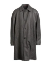 Paltò Man Coat Grey Size 40 Virgin Wool, Acrylic In Gray
