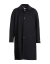 Paltò Man Coat Midnight Blue Size 44 Wool, Nylon