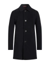 Paltò Man Coat Midnight Blue Size 46 Cotton In Navy Blue