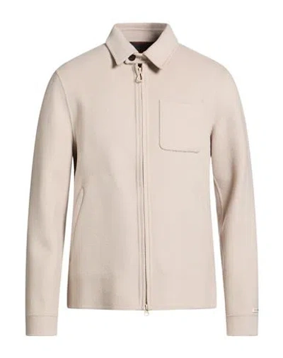 Paltò Man Jacket Light Grey Size 40 Wool, Nylon In Gray