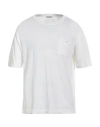 Paltò Man T-shirt White Size Xl Linen, Cotton