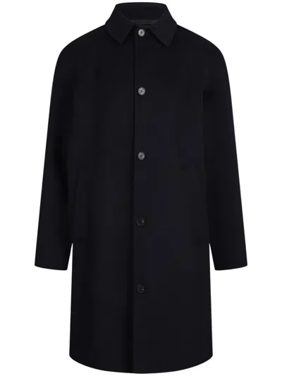 Palto' Marcello Wool Coat By  In Blue