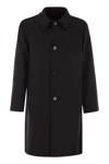 Paltò Maurilio - Wool Coat In Black