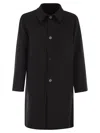 Paltò Maurilio - Wool Coat In Black