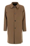 Paltò Maurilio - Wool Coat In Brown