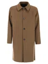 Paltò Maurilio - Wool Coat In Brown