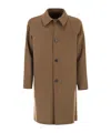 Palto' Paltò Maurilio Raglan Sleeve Coat In Brown