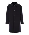 Palto' Paltò Alfredo Single Breasted Coat In Black