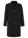Paltò Maurilio Wool Coat In Brown