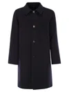 Paltò Maurilio Wool Coat In Black