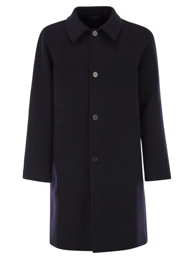 Paltò Paltó Maurilio - Wool Coat In Navy
