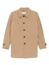 Paltò Sand Brown Trench Coat