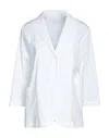 Paltò Woman Blazer White Size Xs Virgin Wool