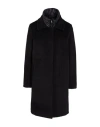 Paltò Woman Coat Black Size 6 Wool, Polyamide, Cashmere In Blue