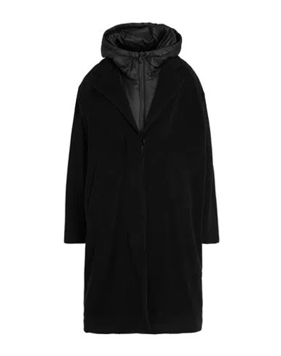 Paltò Woman Coat Black Size 6 Wool, Polyamide, Cashmere