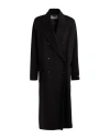 Paltò Woman Coat Black Size 10 Cashmere In Black