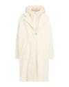 Paltò Woman Coat Ivory Size 8 Wool, Polyamide, Cashmere In Neutral