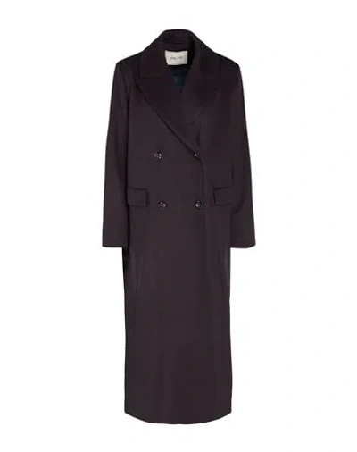 Paltò Woman Coat Midnight Blue Size 8 Cashmere
