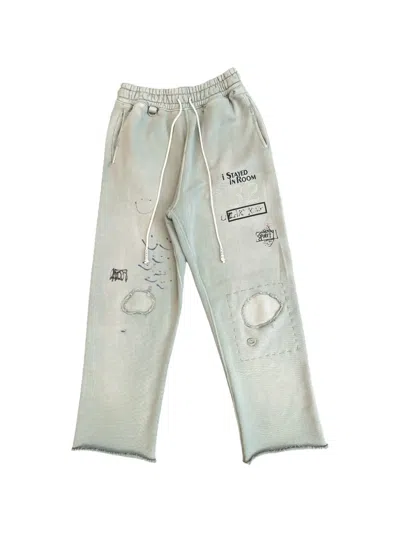 Paly Alta Cienega Graphic-print Track Pants In Blue