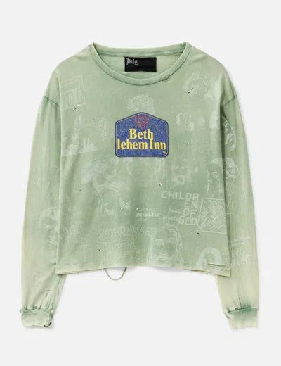 Paly Bethlehem Long Sleeves T-shirt In Green