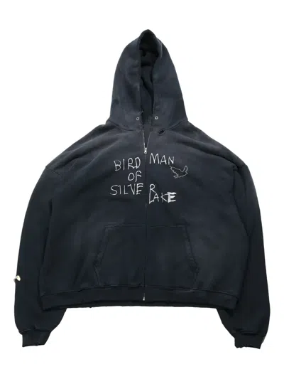 Paly Birdman Of Silver Lake Hoodie In Black