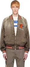 Paly Brown Cassavettes Bomber Jacket In Brn