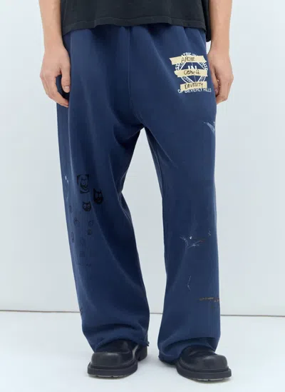 Paly Carry G Psychward Track Pants In Blue