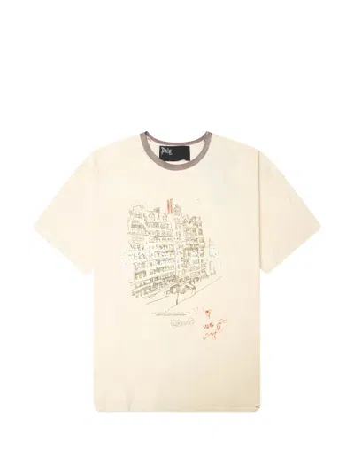 Paly Chelseay Hotel Graphic-print T-shirt In Neutral