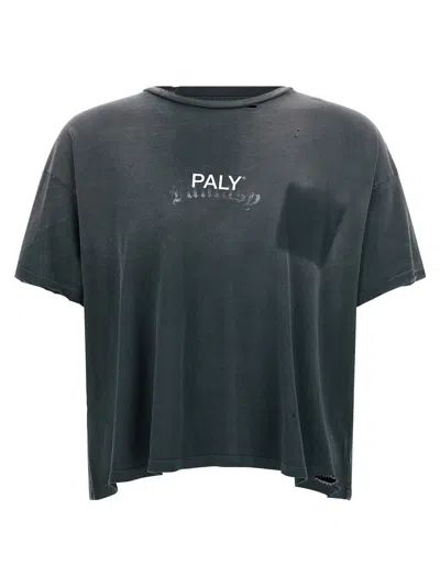 Paly Core Logo T-shirt Black In Blue
