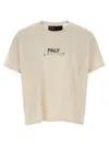 Paly Core Logo T-shirt Beige In Neutral