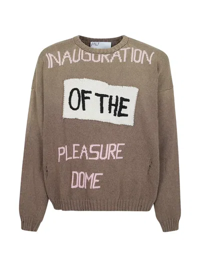 Paly Cotton Sweater In Multi