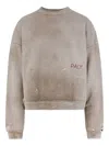 Paly Better Heather Cotton Sweatshirt In Gray