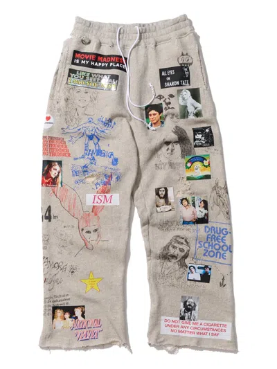 Paly Drawstring-fastening Track Pants In Multi