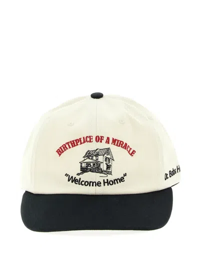 Paly Embroidery Baseball Cap In Neutral