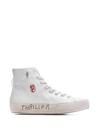 Paly High-top Lace-up Sneakers In Multi