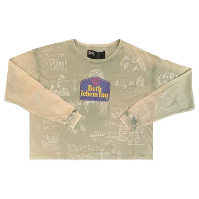 Pre-owned Paly Hollywood Bethlehem Long-sleeve Tee 'light Green' | Men's Size M