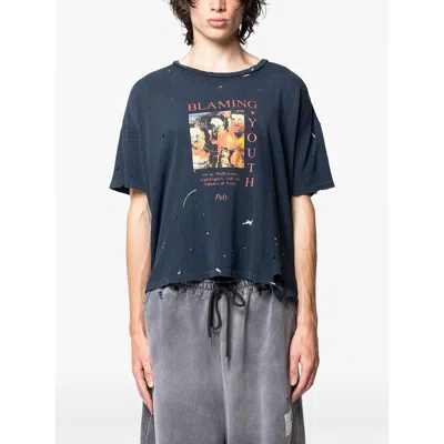 Paly Hollywood Blaming Youth T-shirt In Blue
